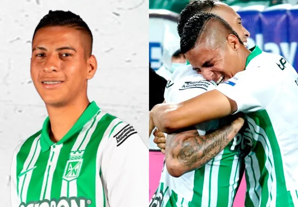 El delantero Ruyeri Blanco salió como figura en Atlético Nacional en el partido contra Jaguares de Córdoba.