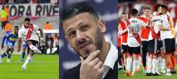 El delantero salió figura en el partido que ganó River Plate ante Boca Juniors