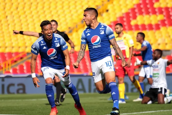 El delantero se fue de Millonarios en junio de 2021 luego de perder una final y ser la figura del torneo.