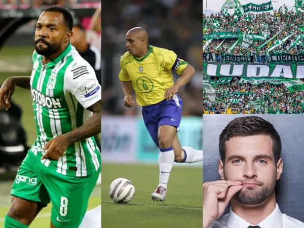 El delantero sorprendió en el partido ante Deportivo Cali que se disputa en el estadio Atanasio Girardot