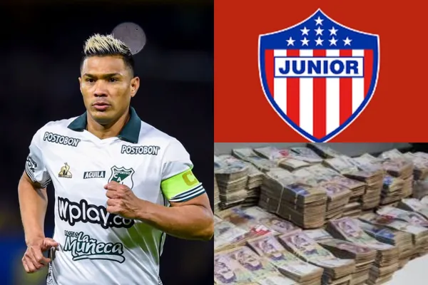 El delantero tiembla en el Deportivo Cali y fue borrado en el Junior de Barranquilla