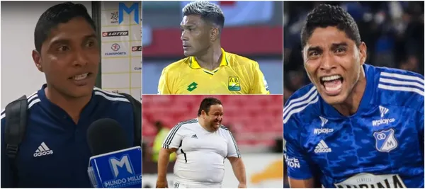 El delantero volvió a jugar con Millonarios luego de varios meses ausente por temas de salud