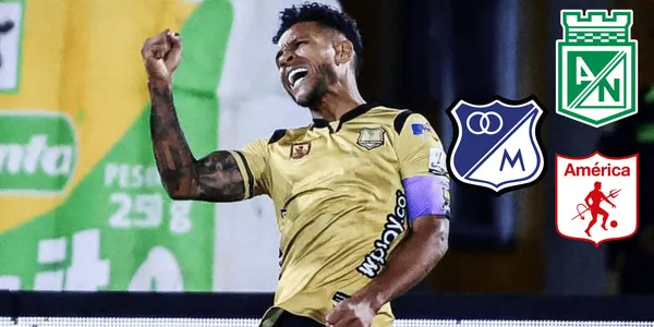 El delantero, Wilson Morelo, comentó que llegó a rechazar a un grande del fútbol colombiano para regresar a Santa Fe.