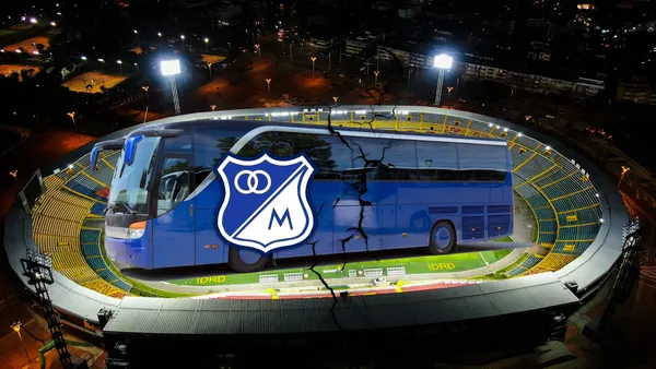 El delicado ataque al bus de Millonarios Foto: Pexels e IDRD, Escudoteca