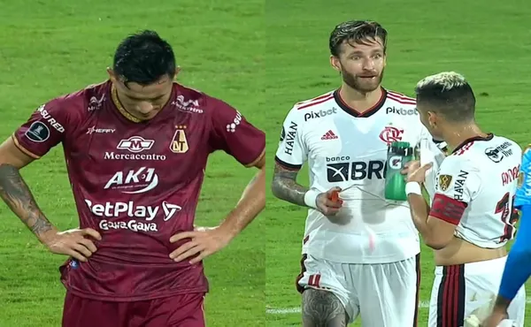 El Deportes Tolima perdió en la Copa Libertadores contra Flamengo de Brasil.
