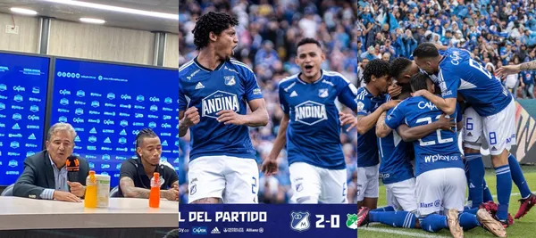 El Deportivo Cali perdió 2-0 ante Millonarios en la liga colombiana