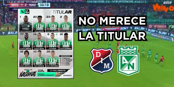 El Deportivo Independiente Medellín y Atlético Nacional pacataron 2 a 2 en el Clásico Paisa
