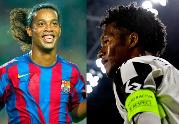 El destelló del colombiano fue aplaudido desde la tribuna por los aficionados y compañeros de equipo, que se deleitaron con la acción frente al Inter de Milán.