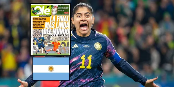 El Diario Olé de Argentina tuvo un importante elogio con Catalina Usme y la Selección Colombia Femenina.