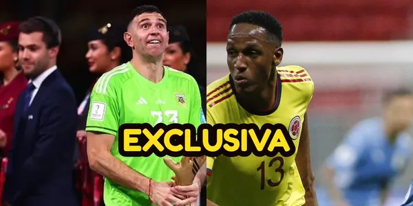 El Dibu Martínez en entrevista exclusiva desde su mansión con El Futbolero confesó cómo quedó su relación con el colombiano Yerry Mina.