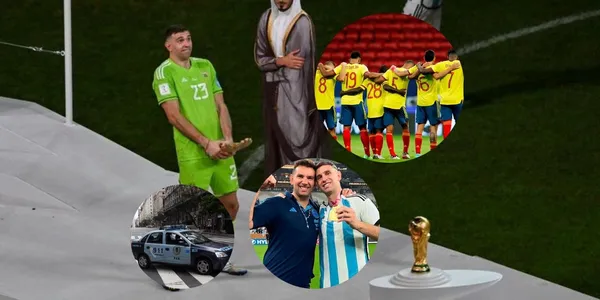 El Dibu Martínez se burló de Colombia y la FIFA, ahora le llega el karma a él y su familia.