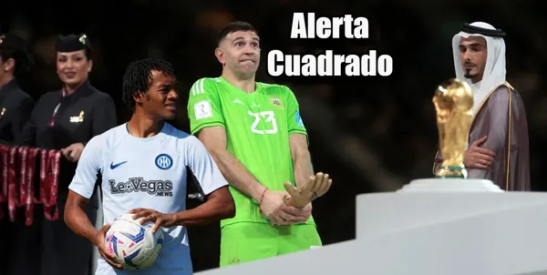 El Dibu Martínez sonó para el Inter de Milán donde ahora juega Juan Guillermo Cuadrado.