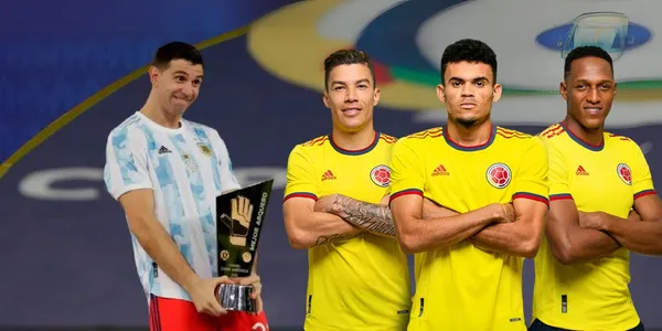 El Dibu Martínez y su gesto grosero con un trofeo