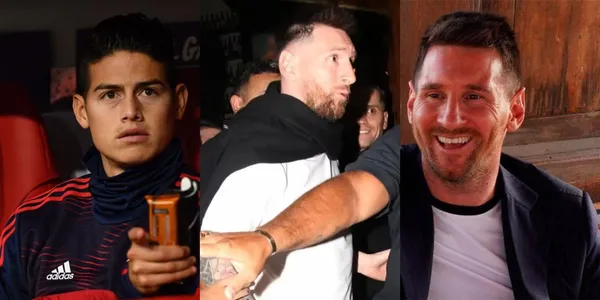 El diez de la Selección Argentina demostró su humildad y le dejó una clara enseñanza a muchos de sus colegas en el mundo como James Rodríguez.