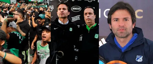 El directivo del verde nuevamente quedó en ridículo con los hinchas de Atlético Nacional