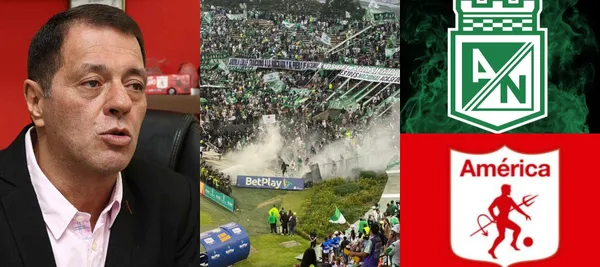 El dirigente habló sobre el partido entre Nacional y América que fue aplazado