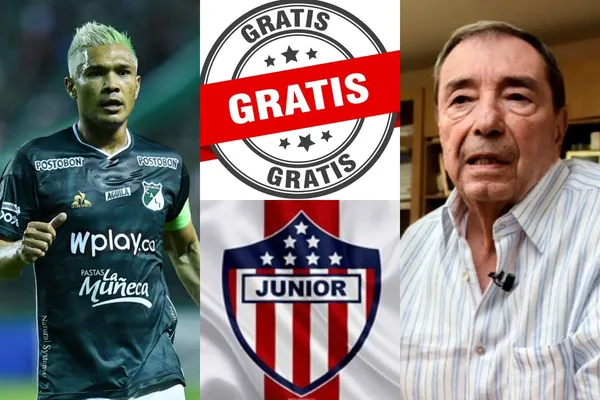 El dirigente de Junior se pronunció sobre Teófilo Gutiérrez y su posible regreso al club