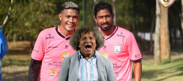 El DT samario soñó con juntar a dos cracks. Foto de fondo tomada de Real Cartagena y de Gamero de Gol Caracol.