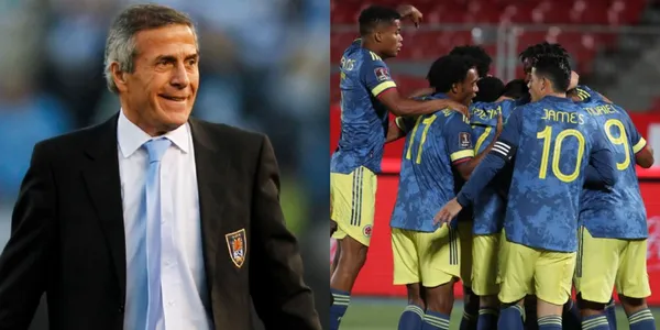 El DT de Uruguay, Óscar Washington Tabárez, confesó qué lo tiene preocupado de cara al partido ante Colombia y que no es la presencia de James Rodríguez.