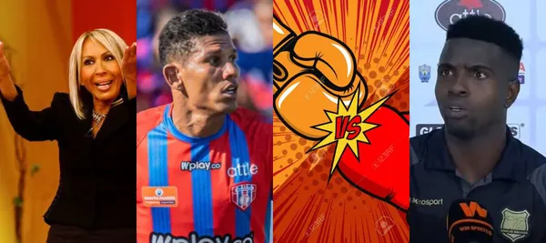 El enfrentamiento entre ambos jugadores parece un programa de Laura en América por las versiones encontradas