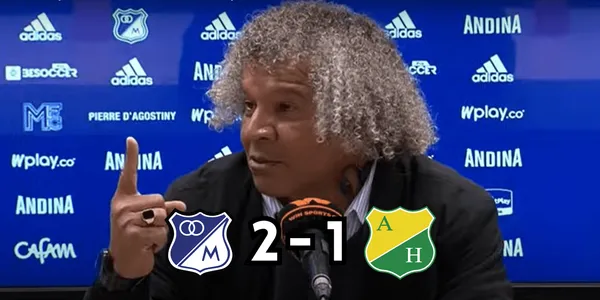 El entrenador, Alberto Gamero, se mostró molesto ante un comentario en contra de sus jugadores.