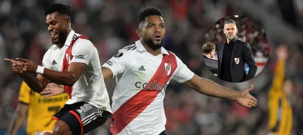 El entrenador argentino habló sobre Miguel Ángel Borja revelando lo que pasa entre ambos