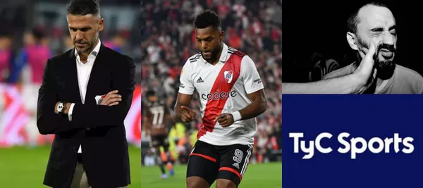 El entrenador argentino recibió un duro comentario por borrar a Miguel Ángel Borja