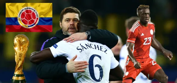 El entrenador argentino sería un salvavidas para Davinson Sánchez