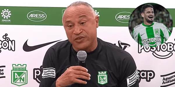 El entrenador de Atlético Nacional, William Amaral, salió a respaldar al mediocampista Maximiliano Cantera.