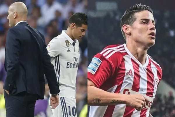 El entrenador borró a James Rodríguez cuando estuvo al mando del Real Madrid