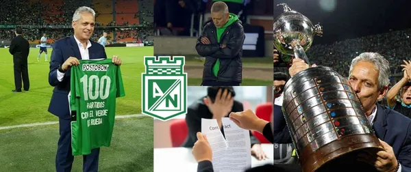 El entrenador brasileño renunció a la dirección técnica de Atlético Nacional