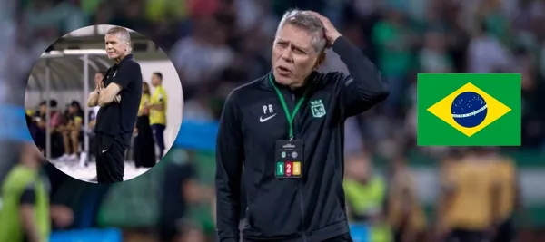 El entrenador brasileño salió corriendo de Nacional tras haber fracaso en el verdolaga