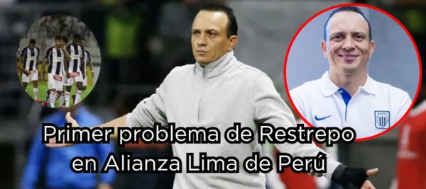 El entrenador colombiano apenas fue presentado oficialmente en Alianza Lima de Perú