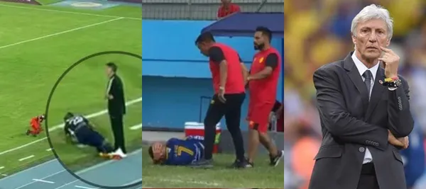 El entrenador cometió está insólita acción dirigiendo en Ecuador
