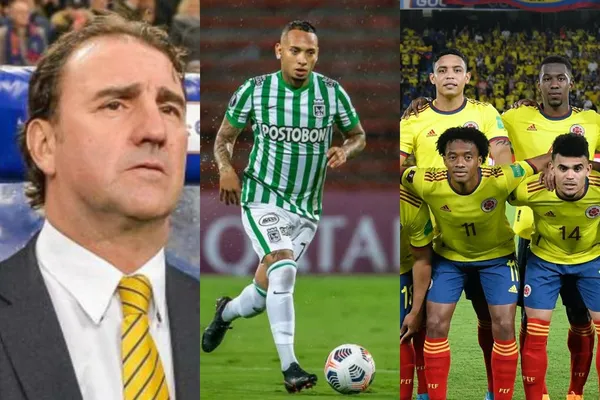 El entrenador convocó a cuatro jugadores de la liga colombiana para un microciclo
