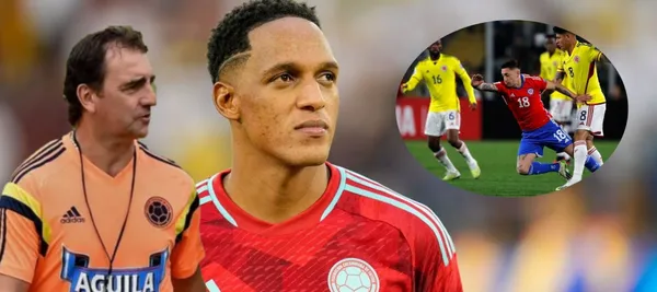 El entrenador decidió poner a Yerry Mina como titular ante Chile