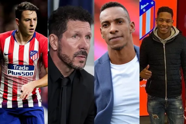 El entrenador del Atlético de Madrid tomó una decisión con el hijo de Luis Amaranto Perea