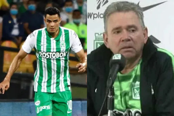 El entrenador del cuadro verdolaga habló previo al partido de Nacional ante Millonarios.