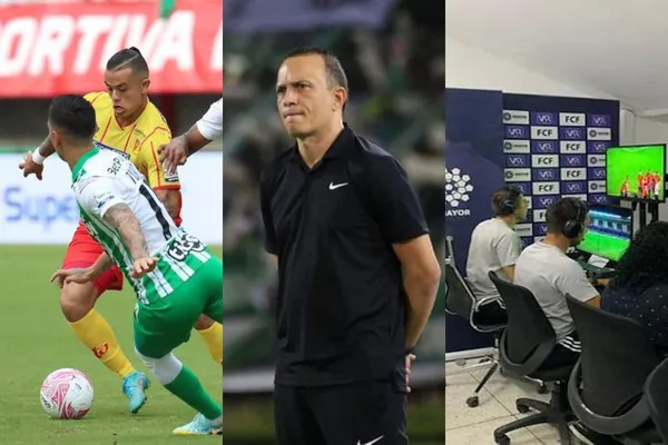 El entrenador del Deportivo Pereira habló sobre la insólita decisión que tuvo el VAR a favor de Atlético Nacional