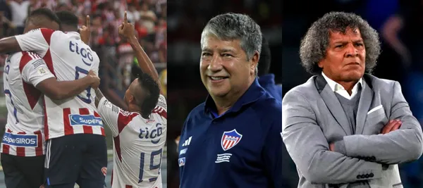 El entrenador del Junior de Barranquilla habló sobre Alberto Gamero y Millonarios