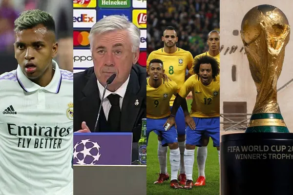 El entrenador del Real Madrid habló sobre Rodrygo quien pinta para ser un crack en la Selección de Brasil