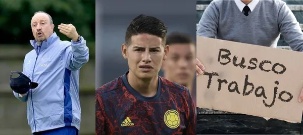 El entrenador español borró a James Rodríguez en el Real Madrid y en Everton