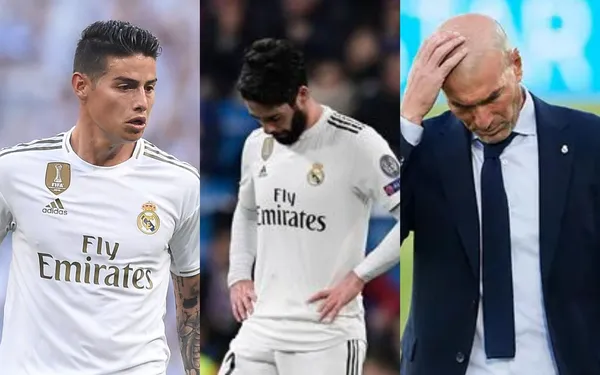El entrenador francés había borrado a James Rodríguez en el Real Madrid por Isco quien ahora es un tronco