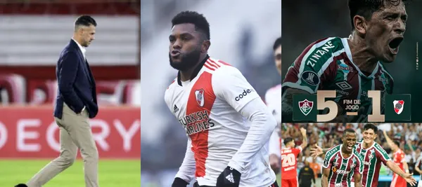 El entrenador fue humillado por Fluminense en Copa Libertadores y le llegó el karma