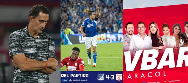 El entrenador fue humillado por Millonarios quien venció 4-3 a América de Cali