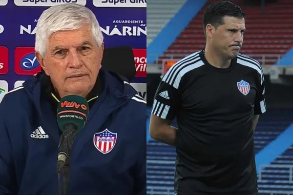 El entrenador habló luego de la derrota 1-0 de Junior ante Millonarios y le lanzó un dardo a Juan Cruz Real