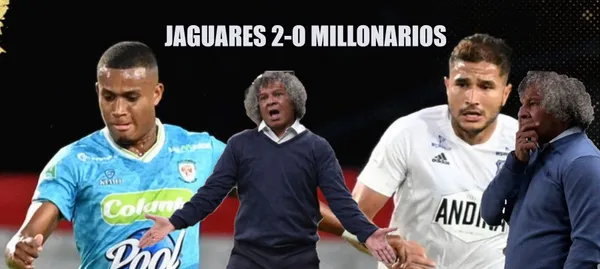 El entrenador habló luego de la derrota 2-0 de Millonarios ante Jaguares de Córdoba