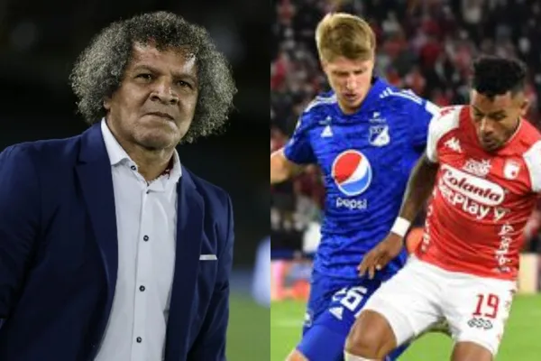 El entrenador habló luego de la derrota de Millonarios 3-2 ante Independiente Santa Fe