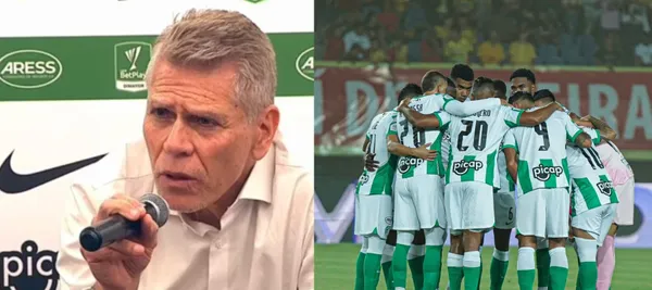 El entrenador habló luego de la agónica victoria 1-0 de Nacional ante Melgar en Copa Sudamericana