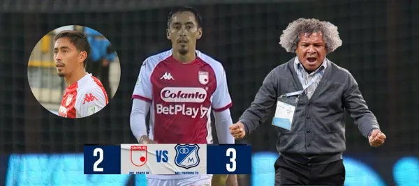 El entrenador habló luego del partido que ganó Millonarios 3-2 ante Independiente Santa Fe